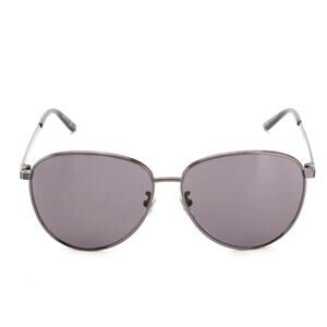 Gucci GG0945SA Aviator Sunglasses in Gray Tone Metal with Case & Cloth